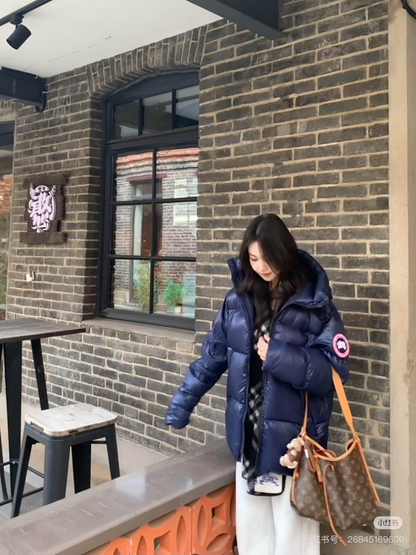 110402    New Men's and Women's Puff Down Jacket clother