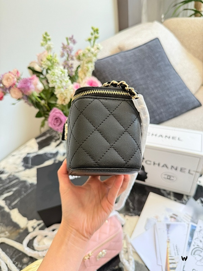 ACP66 Leather Bags 19CM Bag with Box