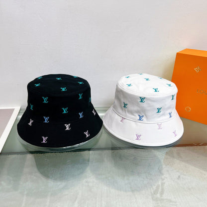 LVH01 New fisherman hat, can be worn on both sides Hats