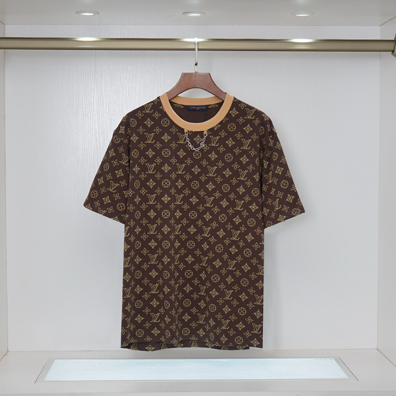 LVC052  New men's and women's summer pure cotton top T-shirt loose top  clothing