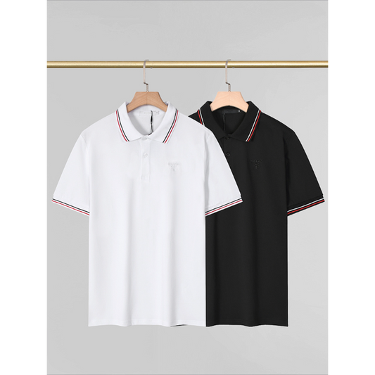 PRC50 New men's summer short sleeved polo collar clothing
