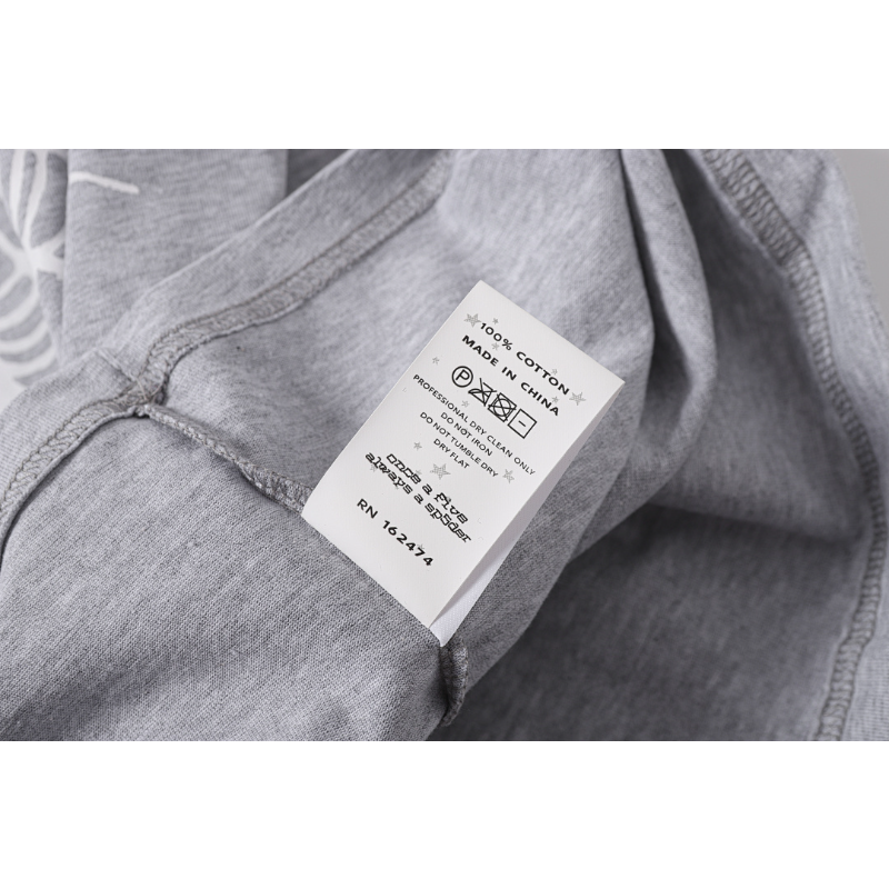 SPC20 New men's and women's summer pure cotton top T-shirt clothing