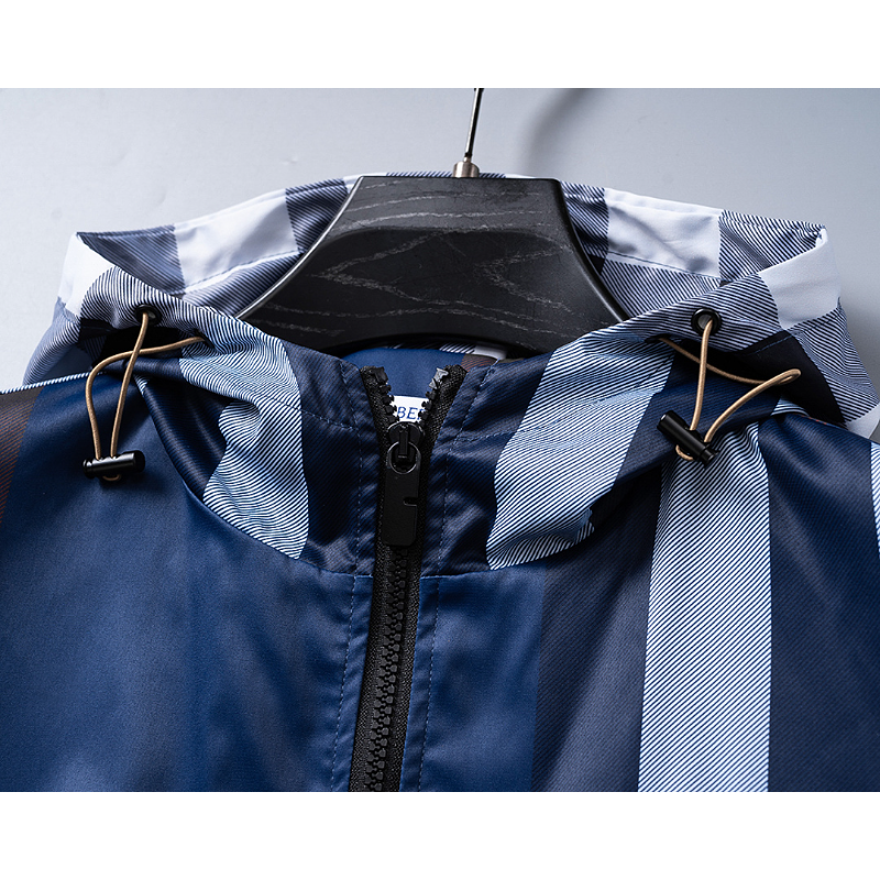 BUC102 New men's spring and autumn season windbreaker jacket clothing