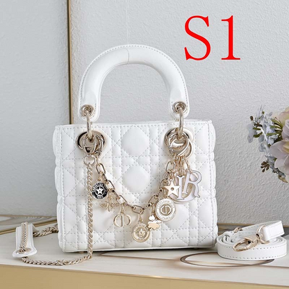 LDP56 Leather bag 17-15-8cm Hand bag