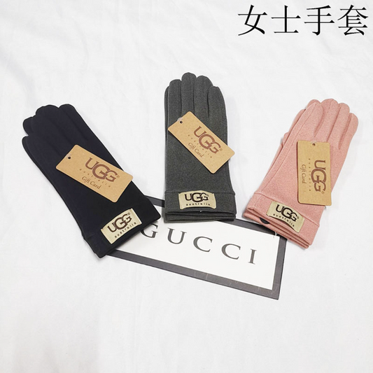 PUGG5 Women's suede gloves