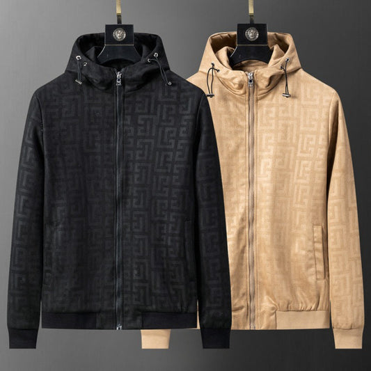 BMC18 New Spring and Autumn thin imitation deer skin velvet jacket long sleeved cardigan clothes