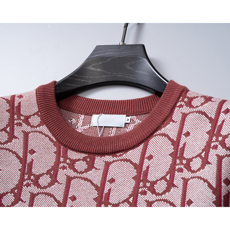 DIC201  New men's autumn and winter round neck sweater pullover sweater wool sweater clothing