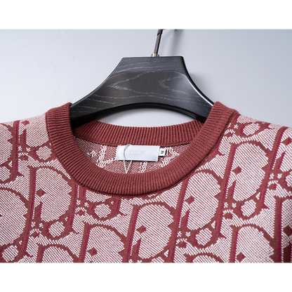 DIC201  New men's autumn and winter round neck sweater pullover sweater wool sweater clothing