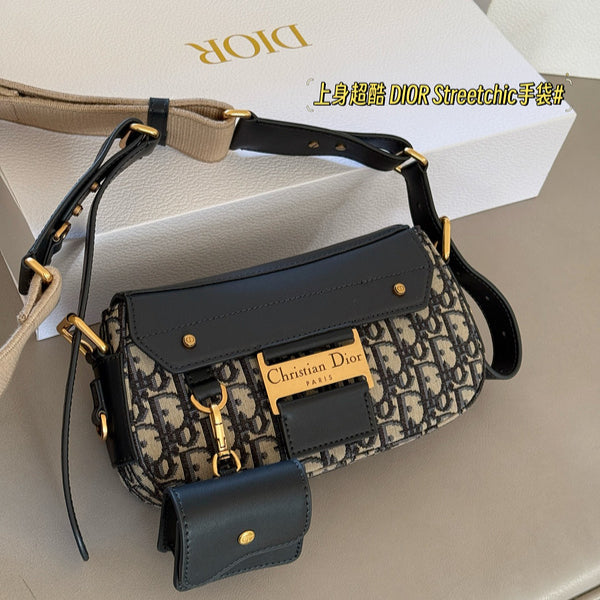 MDIB1  Leather Bag 24*14cm Bags With box