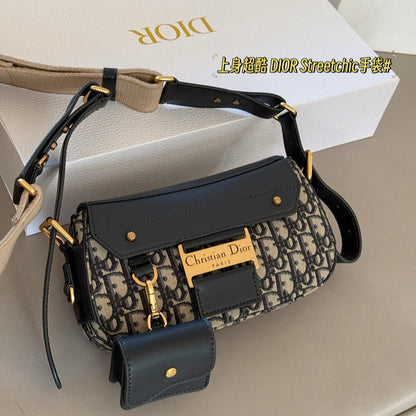 MDIB1  Leather Bag 24*14cm Bags With box