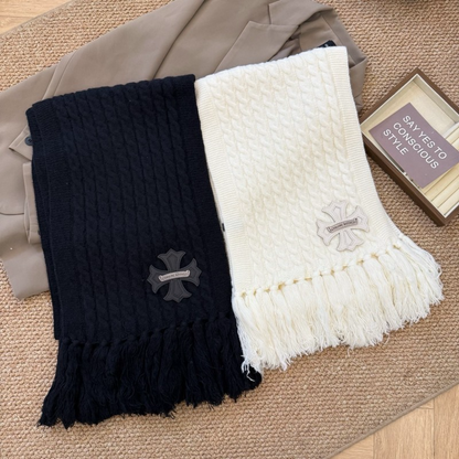 XKC1 Cashmere blend Wool Scarf