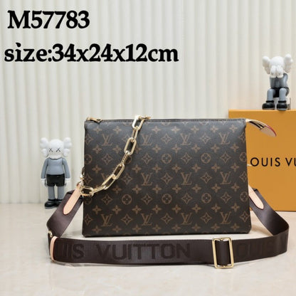 LLP027 Leather bag 26-20-12CM Or 34-24-12CM Bags