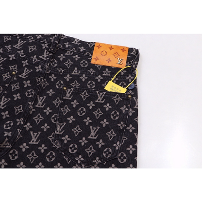 LVC040 New men's and women's high-quality jeans loose fit clothing