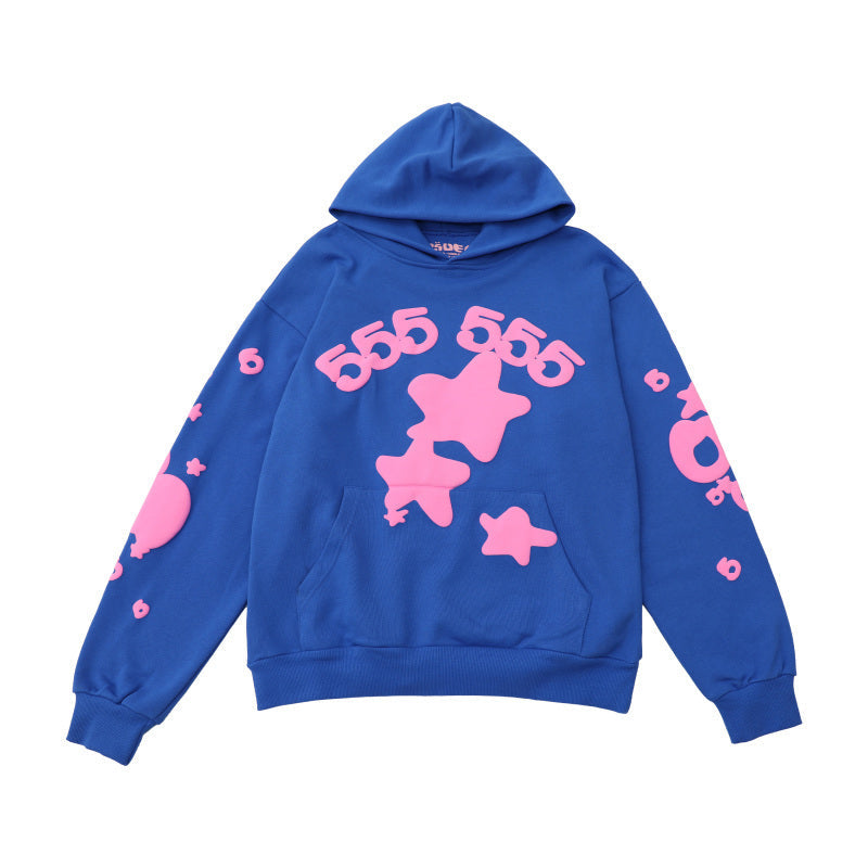 SPC12 New high-quality men's and women's autumn and winter pure cotton hoodie pullover clothing