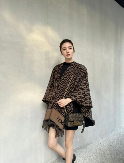 XFC2 Cashmere blend Shawl 140-140CM Scarf