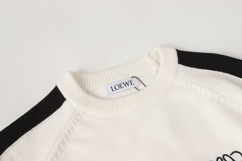 LOC40 New autumn and winter men's and women's trendy brand new sweater jacquard letter clothing