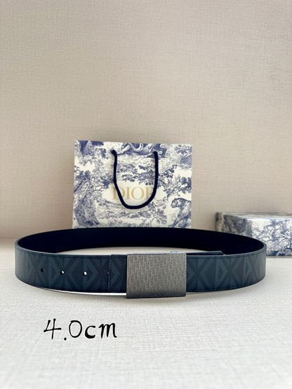 DBL4 Real leather 4.0CM 95-125CM Belt with all packing