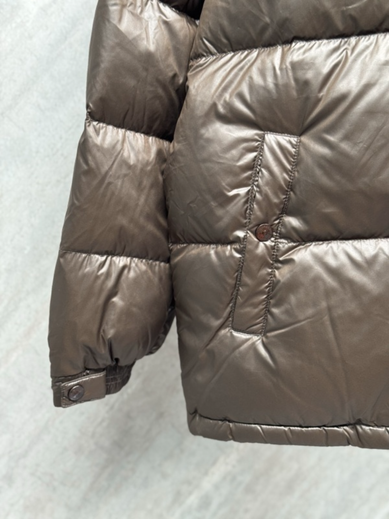 110206  New embroidered hooded down jacket clothing