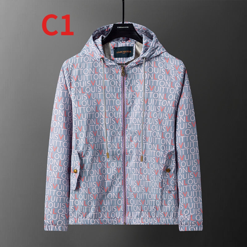 LVC101  New men's spring and autumn season windbreaker jacket clothing