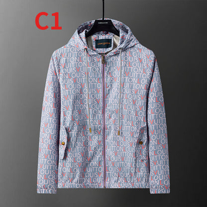 LVC101  New men's spring and autumn season windbreaker jacket clothing