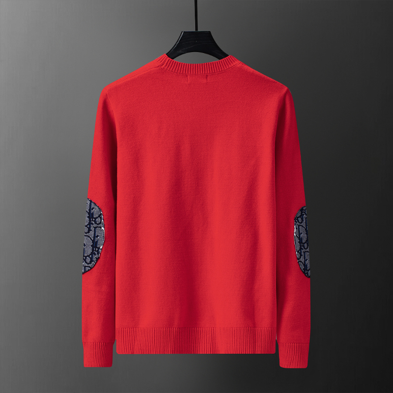 DIC202 New men's autumn and winter round neck sweater pullover sweater wool sweater clothing