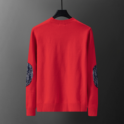 DIC202 New men's autumn and winter round neck sweater pullover sweater wool sweater clothing