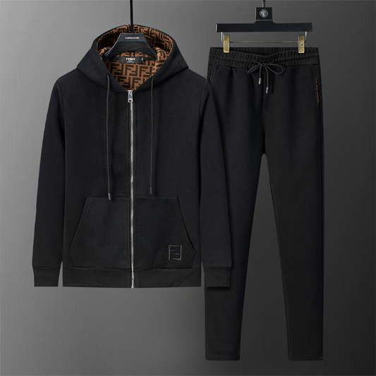 FDC160  New men's autumn and winter long sleeved suit top+pants clothing