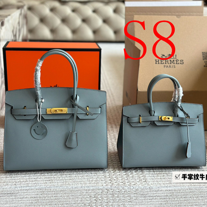 MHP6 Classic leather handbag 25CM 30CM With Box