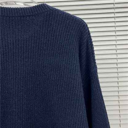 CEC4  Autumn and winter new high-quality men's and women's fashion brand new sweater jacquard letter clothing