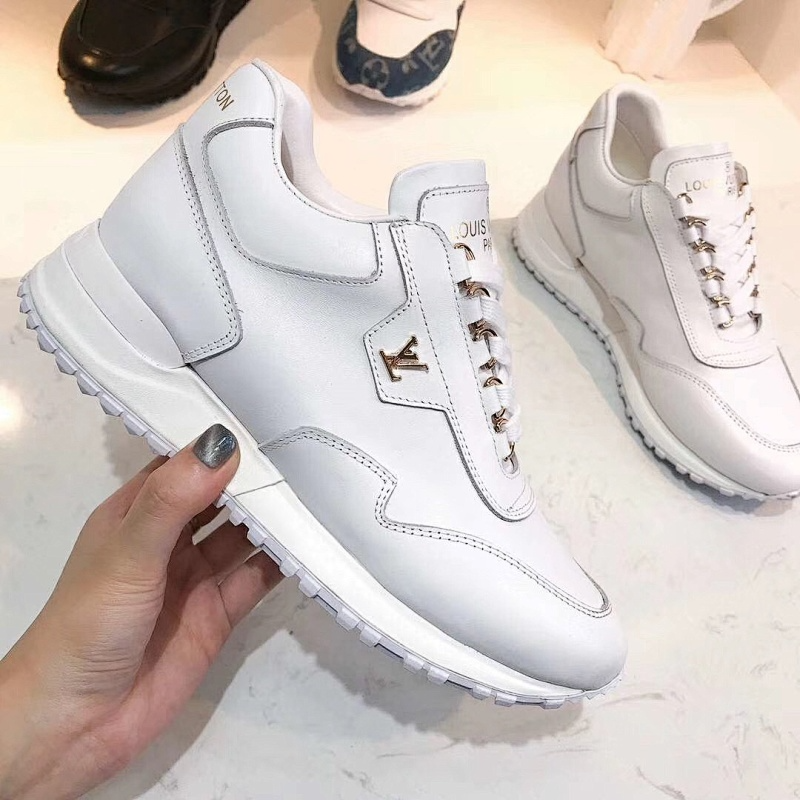 OLS41 Leather women 35-42 And men 40-46 sneakers shoes With box