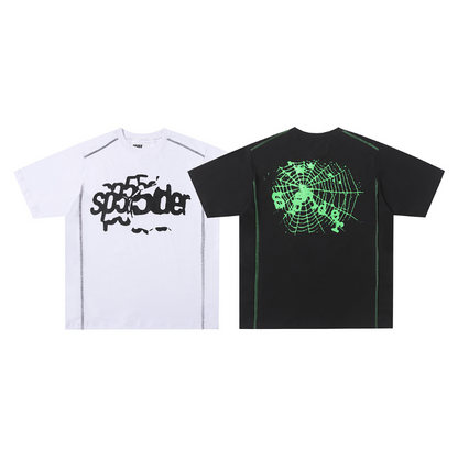 SPC18 New men's and women's summer pure cotton top T-shirt clothing