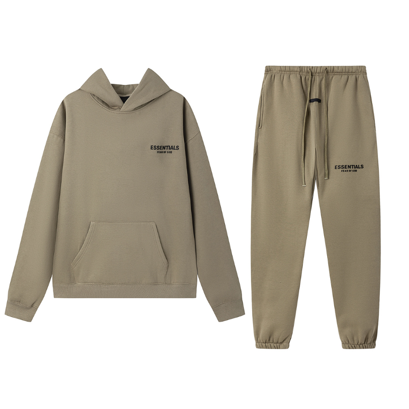 FGC16 Men's and women's spring and autumn sports suit hooded sweatshirt+sports pants clothes