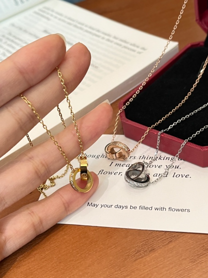 X714  Women's Titanium Steel Necklace Jewelry