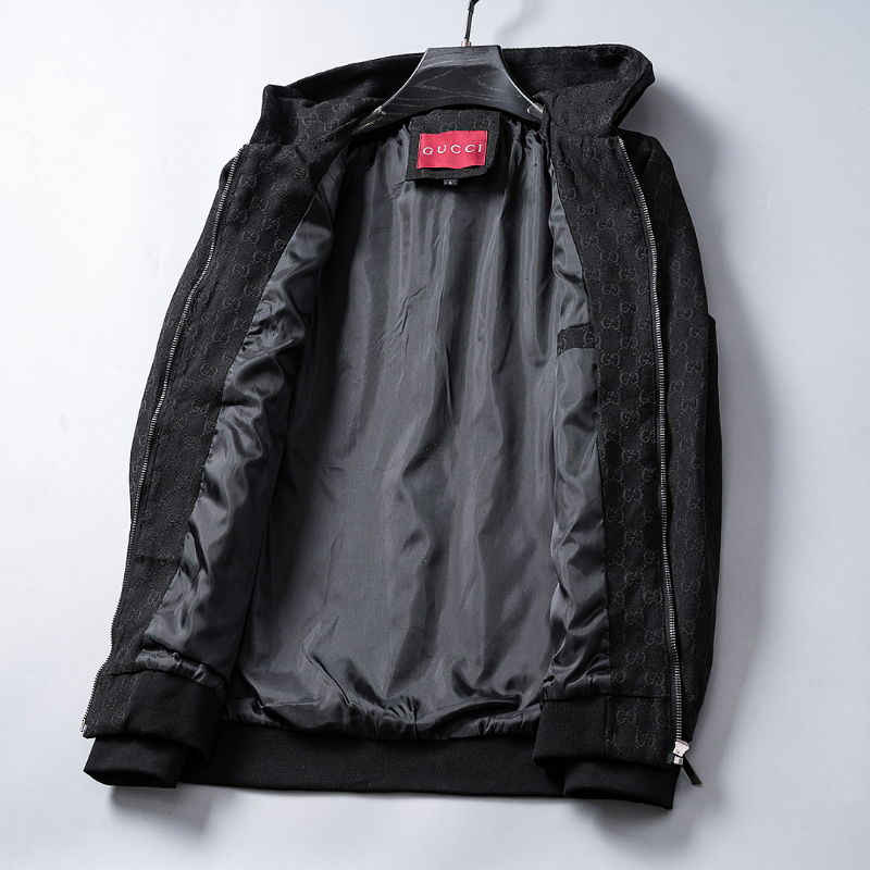 GUC103 New men's spring and autumn windbreaker hooded jacket clothing