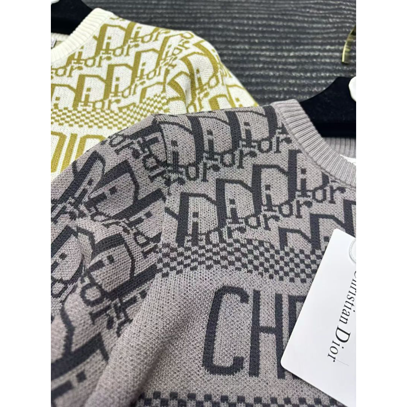 DIC30 New women's summer T-shirt knitted ice silk fabric clothes