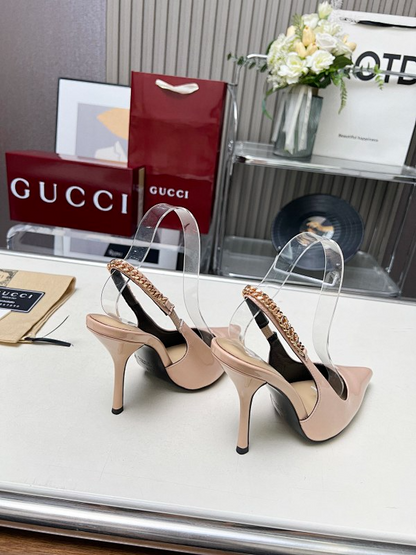 OGS30 Women Real leather 10.5CM shoes size 35-42 with box