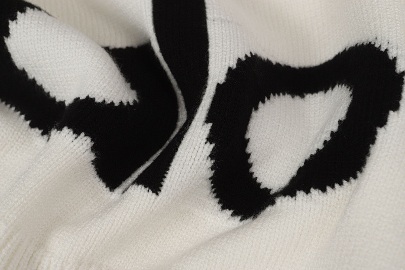 ALOC1 New autumn and winter men's and women's trendy brand new sweater jacquard letter clothing