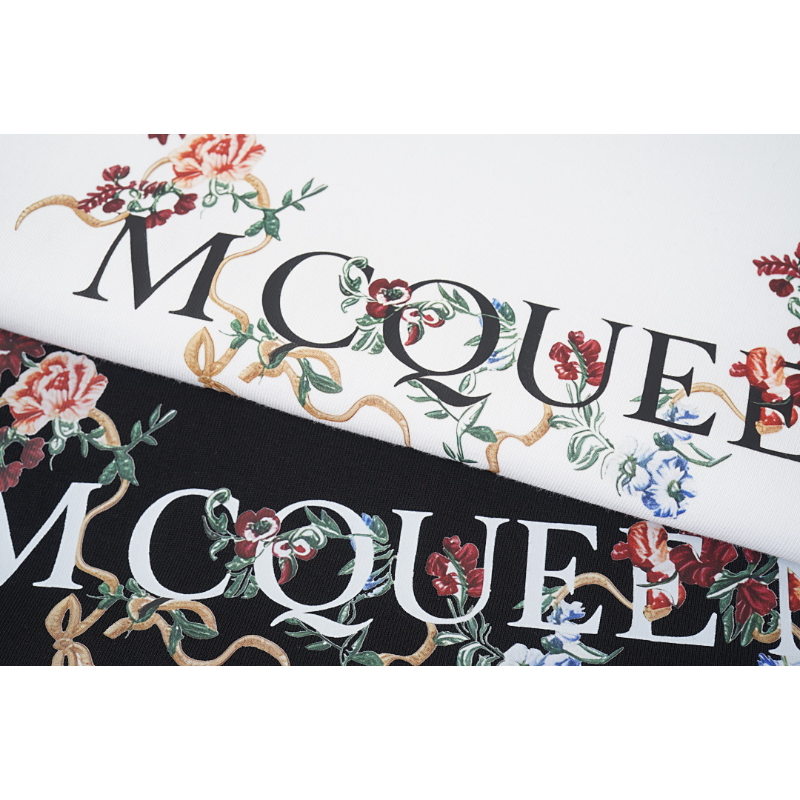 MQC7 New men's and women's summer pure cotton top T-shirt clothing