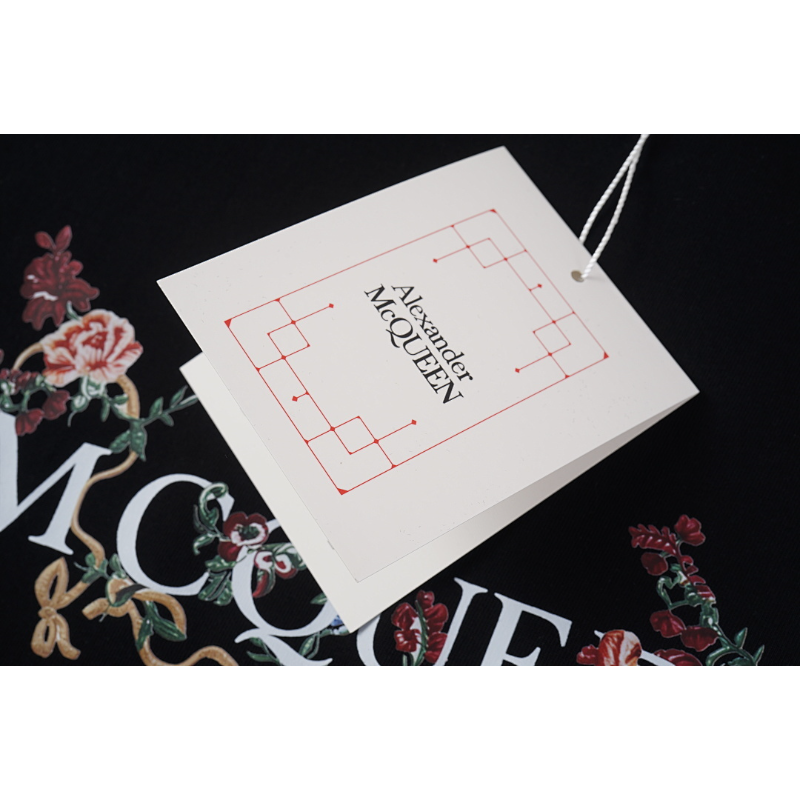 MQC7 New men's and women's summer pure cotton top T-shirt clothing