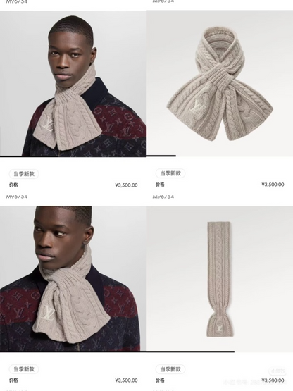 XLC15 Cashmere blend 32-180CM Scarf