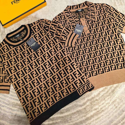 FDC18 New women's summer T-shirt knitted ice silk fabric clothes