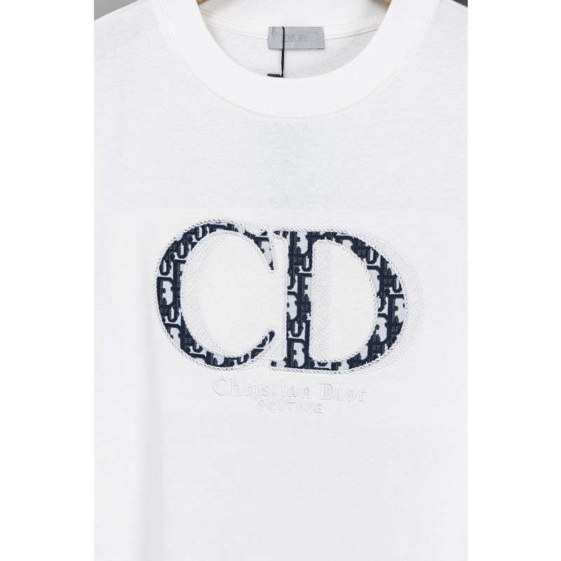 DIC35 New men's and women's summer pure cotton top T-shirt clothing