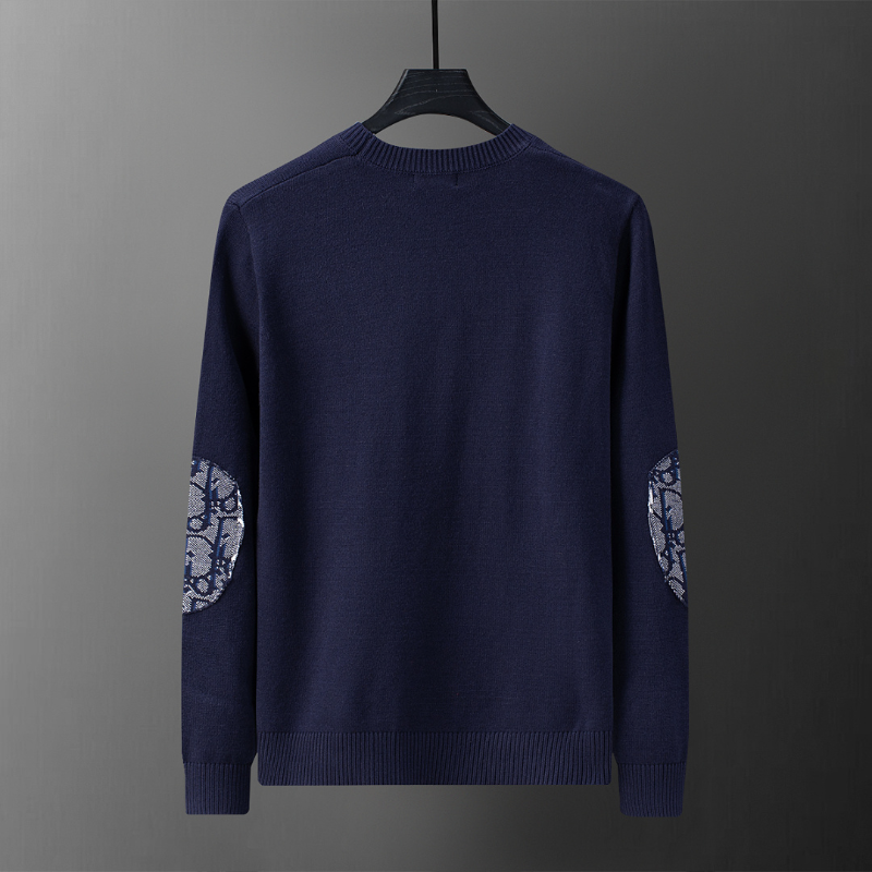 DIC202 New men's autumn and winter round neck sweater pullover sweater wool sweater clothing