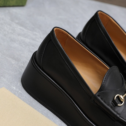 JHGS16 Leather 5.5CM Heel Size 35-42 Shoes with box