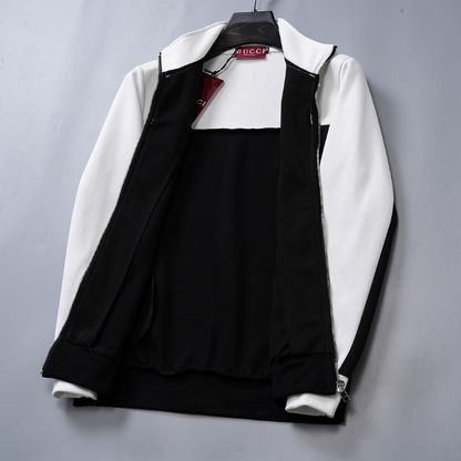 GUC400  New men's autumn and winter long sleeved suit top+pants clothing