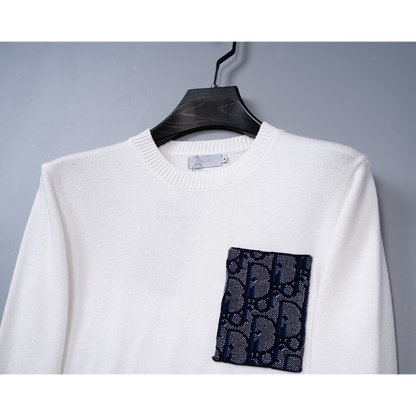 DIC202 New men's autumn and winter round neck sweater pullover sweater wool sweater clothing