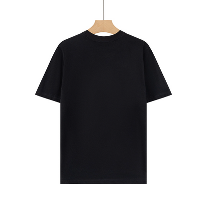 LVC123 New men's and women's summer pure cotton short sleeved top clothing