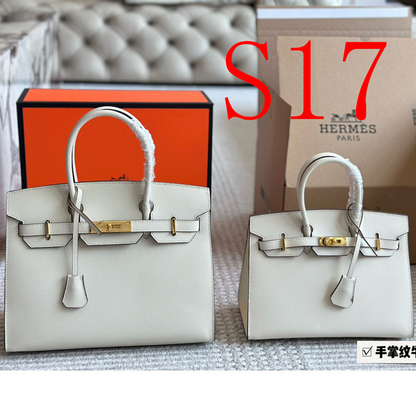 MHP6 Classic leather handbag 25CM 30CM With Box
