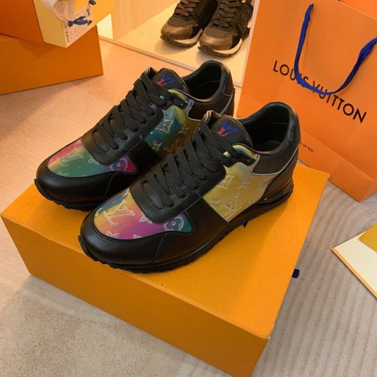 OLS44 Leather women 35-42 And men 40-46 sneakers shoes With box