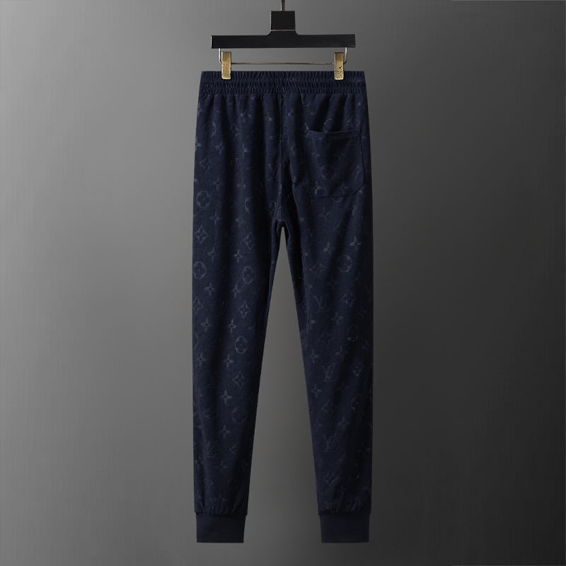 LVC300 New men's autumn and winter long sleeved suit top+pants clothing